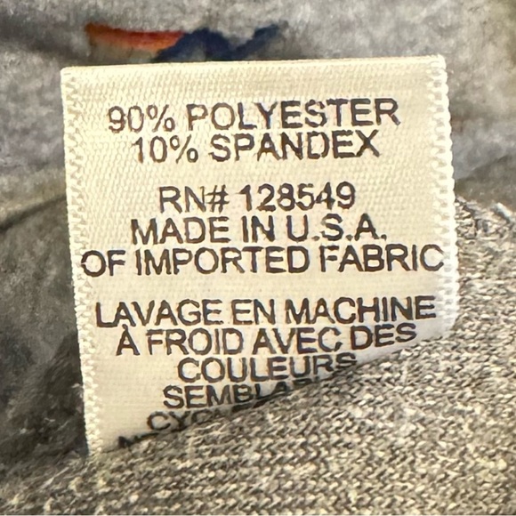 Aviator Nation Velvet Rainbow 5 Stripe Drawstring Pullover/Hoodie | Gray Unisex! - Picture 11 of 11